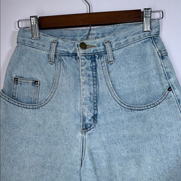 Vintage Made In The Shade Jean High-Waisted Denim Shorts Size 7 Made In USA - Picture 3 of 10
